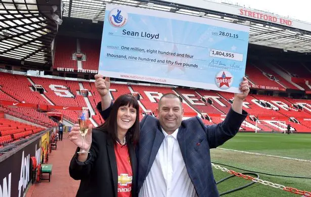 Sean Lloyd Lottery Winner