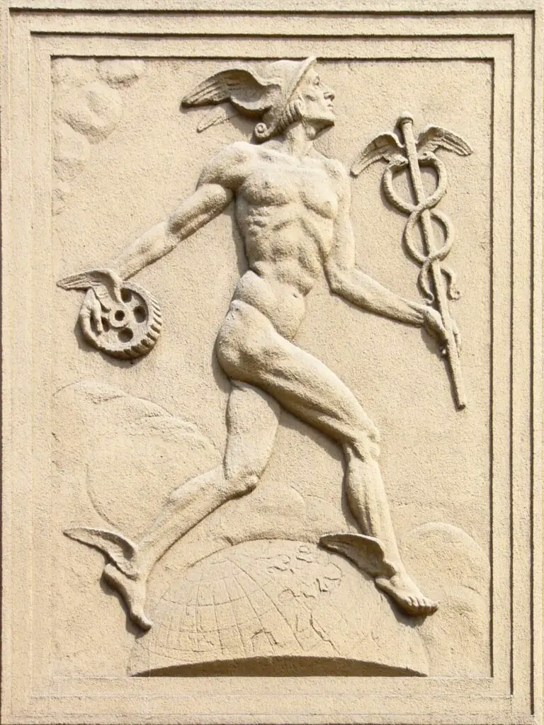 God Hermes in mythology