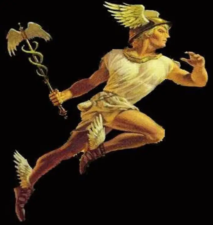 God Hermes in mythology