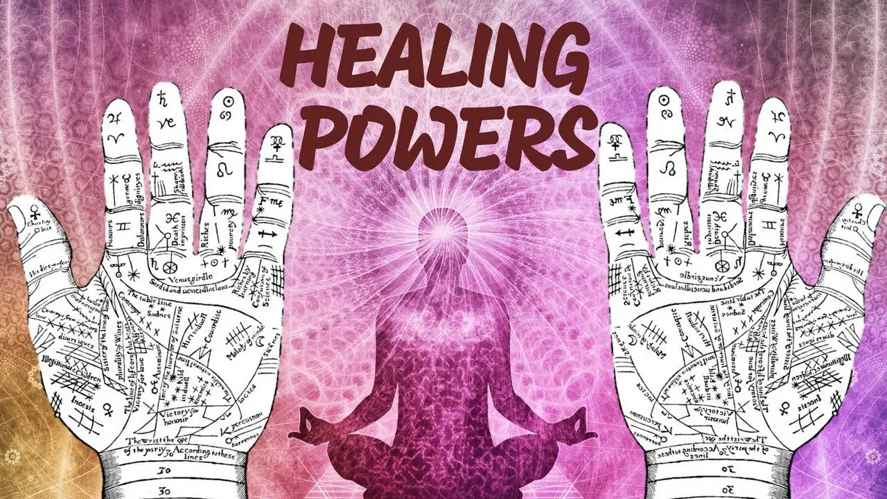 Healing lines in palmistry