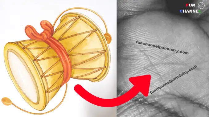 drum sign in palmistry