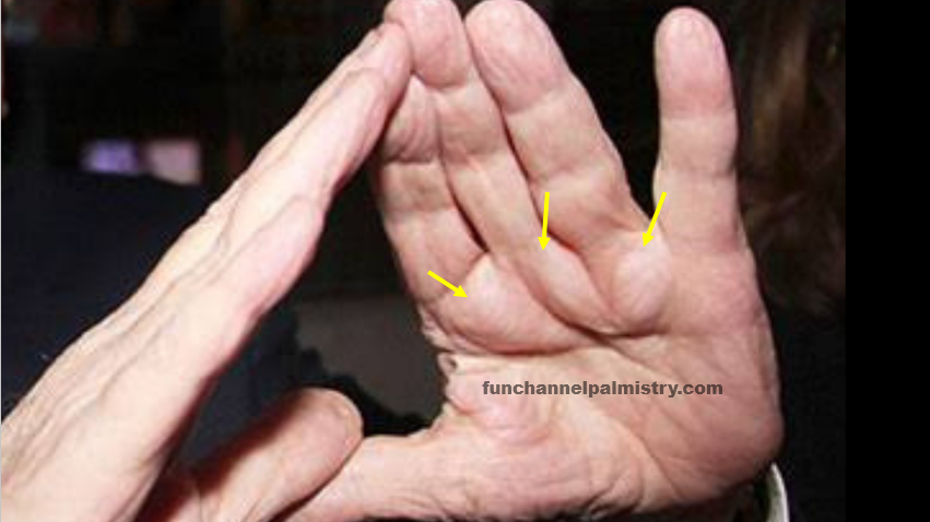 billionaire signs and bulging mounts in palmistry