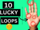 Lucky loops in palmistry