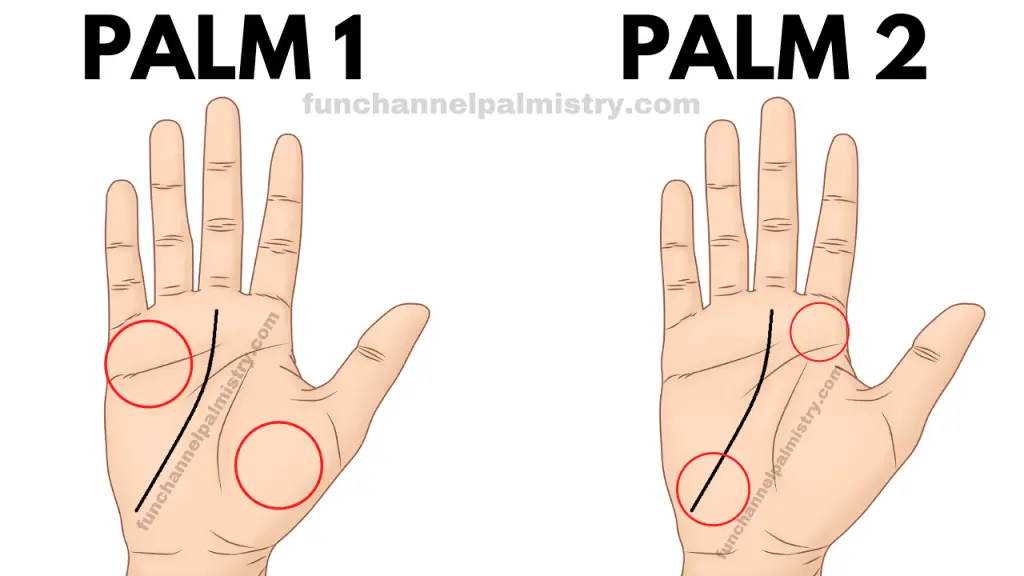 palm reading of two palms