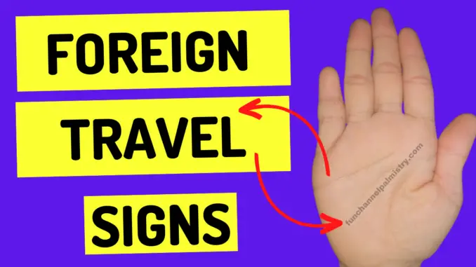 travel lines in palmistry