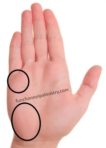 travel signs in palmistry