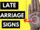signs of late marriage in palmistry
