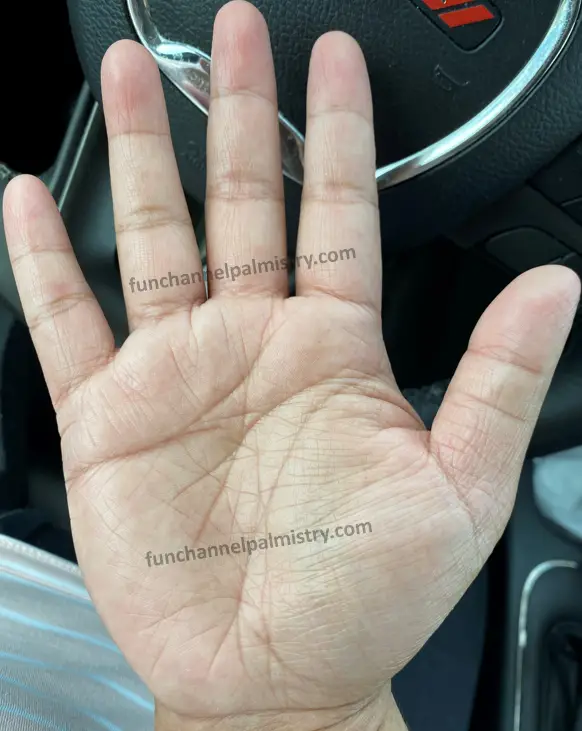 which hand is lucky for female