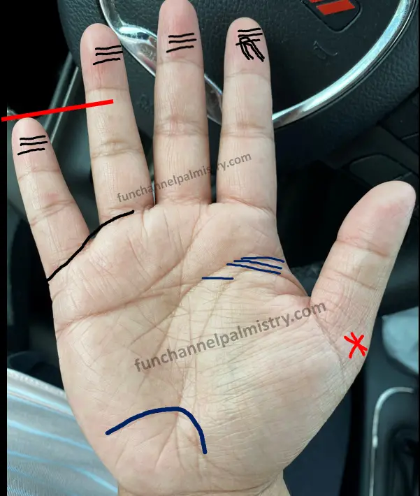 star sign on thumb in palmistry